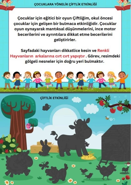 Cırt Cırtlı Etkinlik Eğitim Seti (Okul Öncesi ve 1.2. Sınıflar) - Resim 5