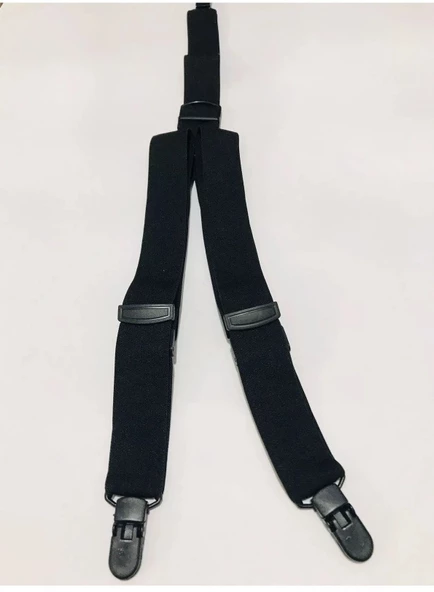 Trg Polo Siyah Erkek Pantolon Askısı - Resim 2