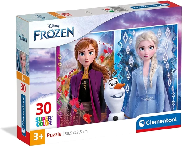 Clementoni 20251 Disney Frozen 2 Yapboz, 30 Parça