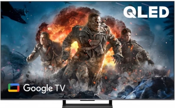 TCL 65C735 65" 165 Ekran Uydu Alıcılı 4K Ultra HD QLED Google TV - 1