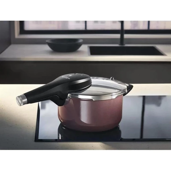 WMF Fusiontec Düdüklü Tencere 4,5 lt Pembe Kuartz - 5