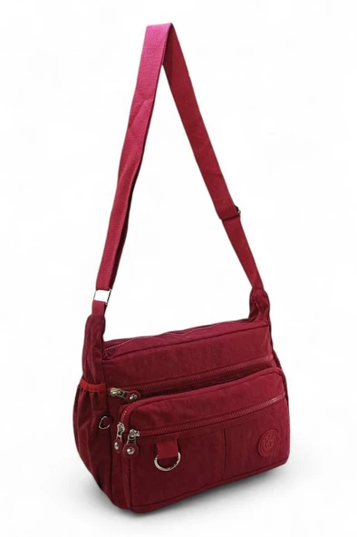 Klinkır Bayan Postacı Çanta Çok Cepli Yağmur Geçirmez Kadın Çanta Çapraz Askılı Omuz 25*20 Cm - 2