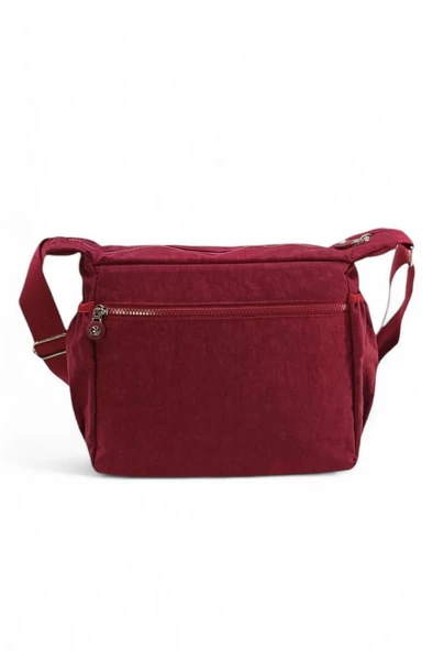Klinkır Bayan Postacı Çanta Çok Cepli Yağmur Geçirmez Kadın Çanta Çapraz Askılı Omuz 25*20 Cm - 5