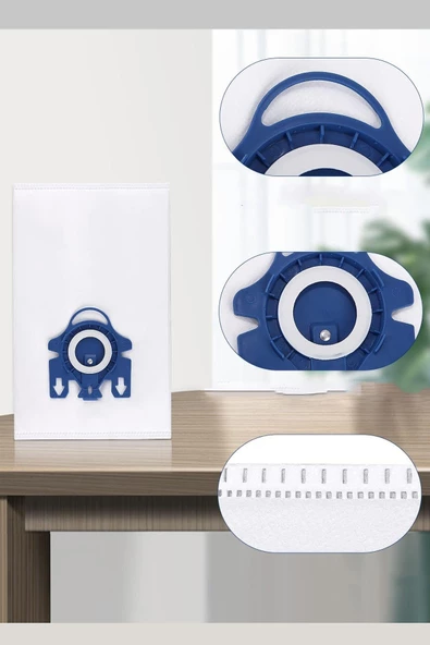 Miele Cat & Dog Uyumlu 4 Adet Süpürge Toz Torbası + Filtre Hediye - Resim 2
