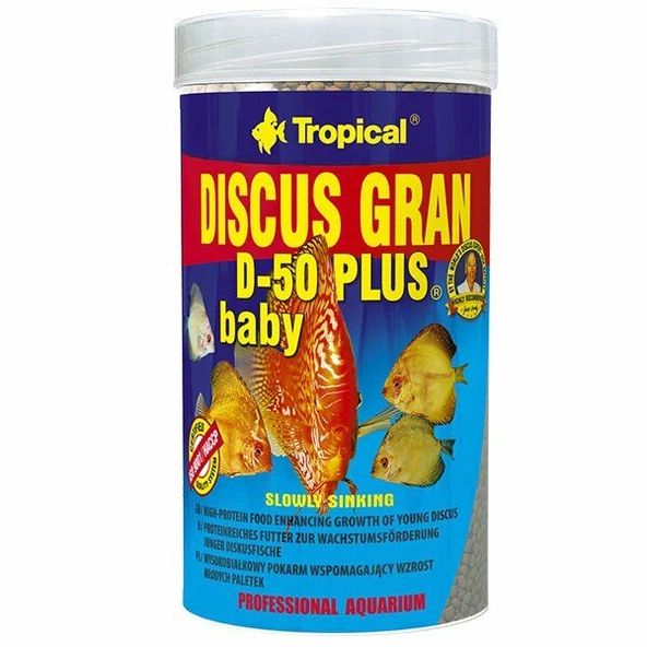 Tropical Discus Gran D 50 Plus Baby Balık Yemi 100 ml