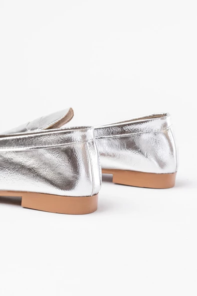 Gümüş Günlük Kadın Babet - 5