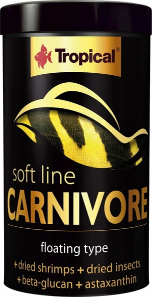 Tropical Soft Line Carnivore Balık Yemi 250 ml