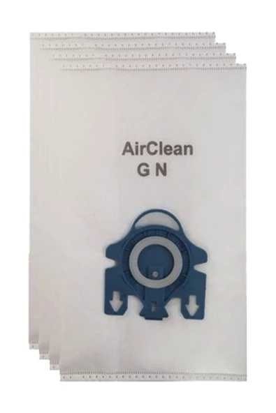 Miele Hyclean GN Tipi Uyumlu 4 Adet Süpürge Toz Torbası + Filtre Hediye