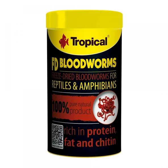 Tropical FD Blood Worms Kankurdu Yem 100 ml