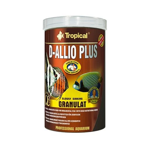 Tropical D-Allio Plus Granulat Balık Yemi 250 ml