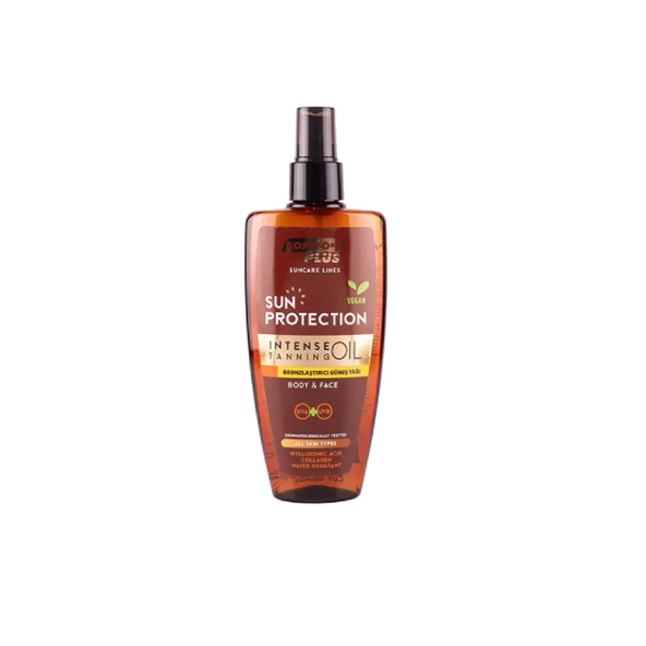 Softto Plus Bronzlaştırıcı Güneş Yağı Yüz ve Vücut 200ml
