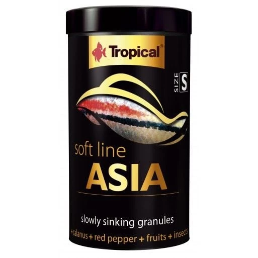 Tropical Soft Line Asia Balık Yemi Size S 250 ml