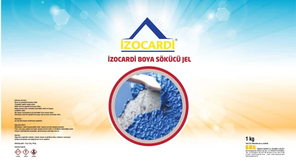 İzocardi Boya Sökücü Jel 1 Kg - 2