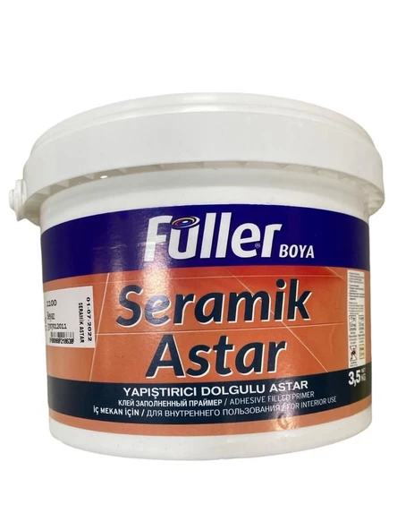 Füller Seramik Üstü Astar 3,5 Kg Beyaz