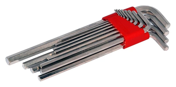 İzeltaş 4903 Allen Anahtar Takımı Uzun Boy 10 Parça