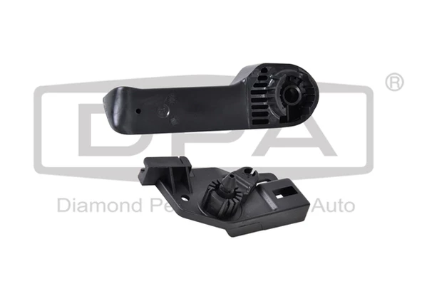 1J1823533BS1 Motor Kaput İç Açma Kolu & Braketi Takım ( Siyah ) Fabia Roomster Superb  Yetii Bora Golf Polo  Passat Cadd