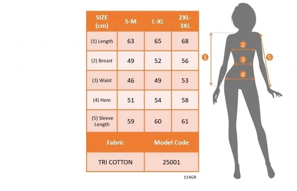 Kadın Uzun Kollu Büyük Yaka Cep Detaylı Trikoton Gömlek - Resim 4
