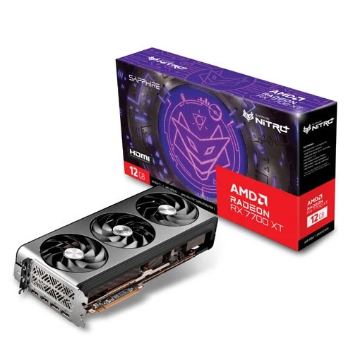 Sapphır 12Gb Rx7700xt Nıtro+ 11335-02-20G Gddr6 192Bit Pcıe 4.0