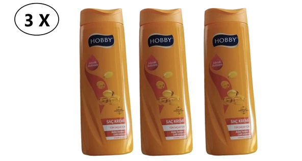 Hobby Klasik Balsam Saç Kremi 500 Ml X 3 ADET