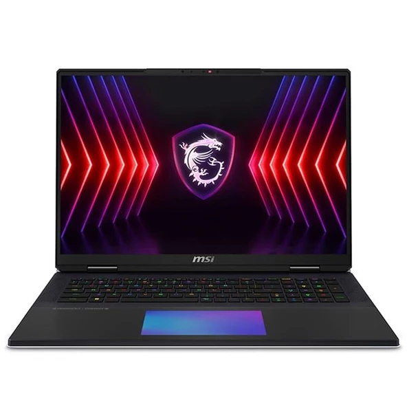 MSI 18" TITAN 18 Hx A14VIG-067TR CORE i9 14900Hx-128GB DDR5 RAM-16GB RTX4090-4TB NVME-W11 PRO