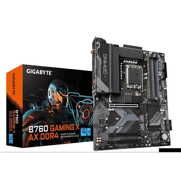 GIGABYTE B760 DS3H DDR4 HDMI-DP PCIE 4.0 1700P ATX ürün görseli 1