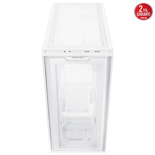 ASUS A21 PLUS GAMING FANSIZ MID-TOWER PC KASASI BEYAZ - 2