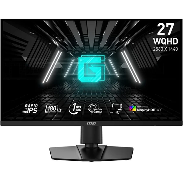 MSI 27" FLAT RAPID IPS G274QPF E2 1MS 180HZ HDMI-DP PIVOT GAMING MONİTÖR 2560X1440 ürün görseli