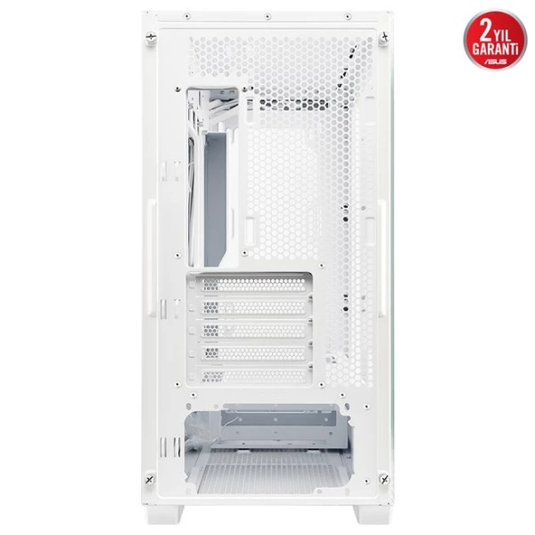 ASUS A21 PLUS GAMING FANSIZ MID-TOWER PC KASASI BEYAZ - 3