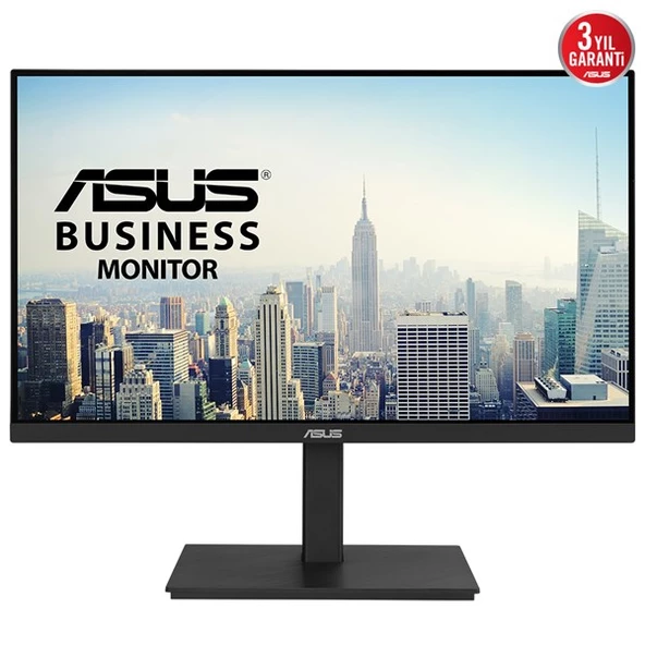 ASUS 27" IPS VA27ECPSN 75HZ HDMI-DP USBC-LAN PIVOT KURUMSAL DOCKING MONİTÖR - 1