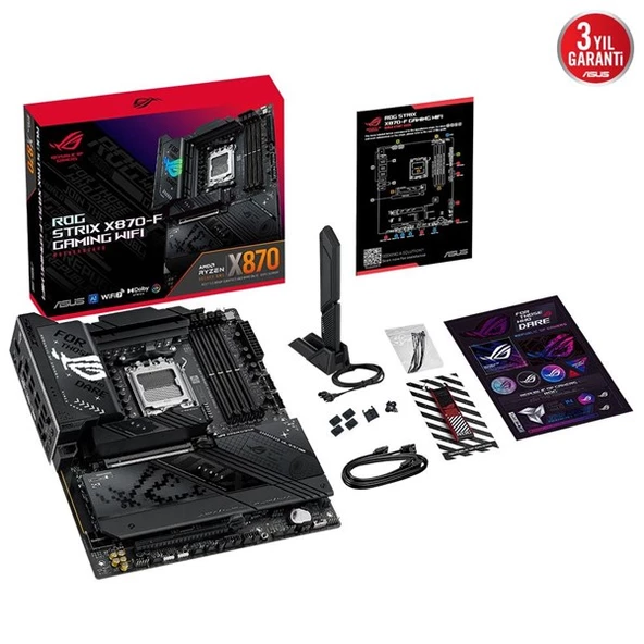 ASUS ROG STRIX X870-F GAMING WIFI-7 DDR5 HDMI DP PCIE 5.0 AM5 ATX - 11