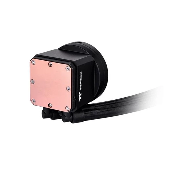 THERMALTAKE 240MM TOUGHLIQUID ULTRA 240 CL-W322-PL12GM-A RGB LCD EKRANLI AM5-1700P SIVI SOĞUTMALI İŞLEMCİ FANI - Resim 5