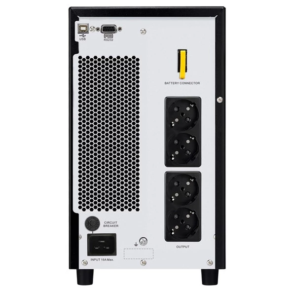 SCHNEIDER 3KVA EASY SPM3KI ONLINE 1/1F LCD EKRAN TOWER UPS - Resim 2