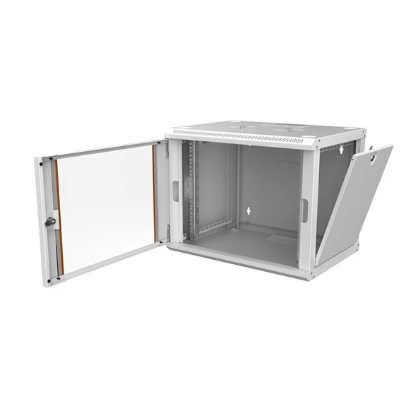 AGER 7U 600x450mm Duvar Tipi Siyah Kabinet Agena AG-AN07U6045S1 - 4