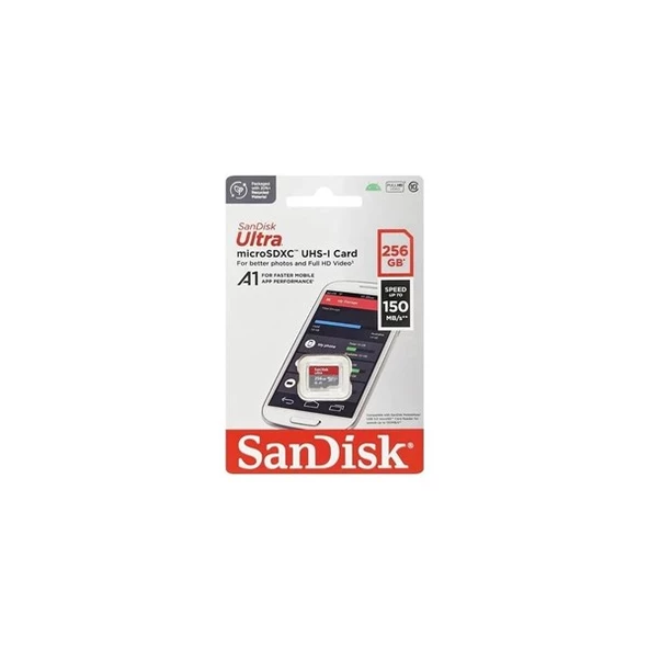 SANDISK 256GB ULTRA SDSQUAC-256G-GN6MN MICRO-SD HAFIZA KARTI - 3