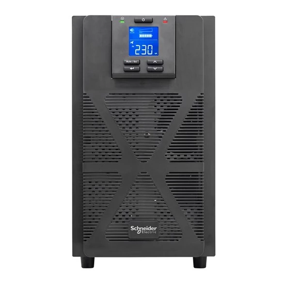 SCHNEIDER 3KVA EASY SPM3KI ONLINE 1/1F LCD EKRAN TOWER UPS - Resim 3