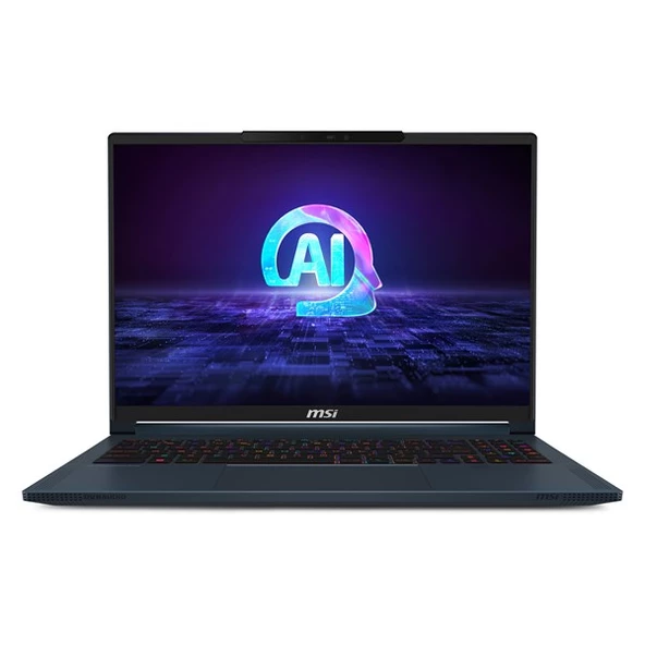 MSI 16" STEALTH 16 Aı STUDIO A1VGG-035TR ULTRA 9 185H-32GB DDR5 RAM-8GB RTX4070-2TB NVME-W11 PRO