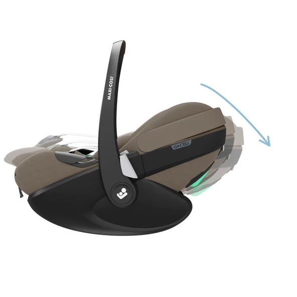 Maxi-Cosi Pebble SlideTech Tam Yatabilen 0-13 Kg Ana Kucağı ve Oto Koltuğu Twillic Truffle - 7