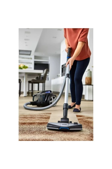 Philips Powerpro Max Toz Torbasız Süpürge , 900 W , Hepa 13 , Mavi , A Sınıf , 2 Litre , - 6