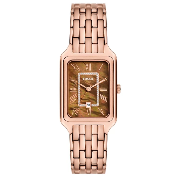 Fossil FES5323 Quartz Çelik Rose 28 mm Kadın Kol Saati