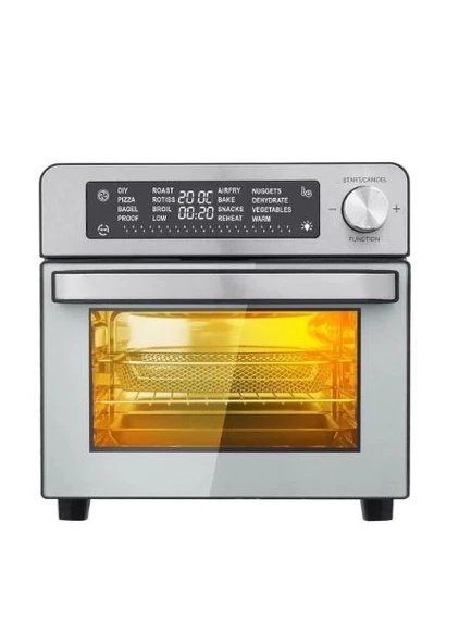 Kiwi KAF-5551 Çok Fonksiyonlu Yağsız Fritöz Air Friyer 15 Lt - 2