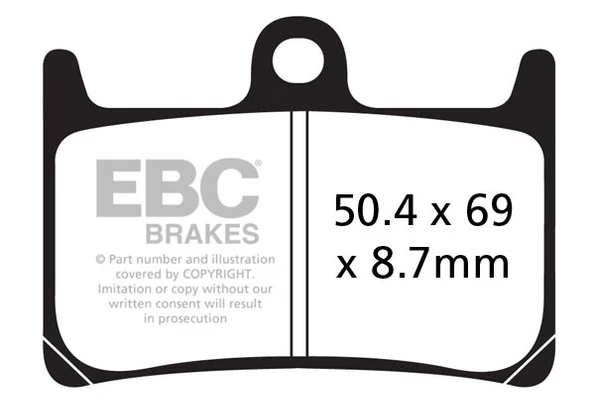 R6/R1/MT10, FAZER6,FAZER8, XT1200XZ TENERE SINTER ÖN FREN BALATAS