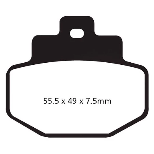 EBC SFA321HH SINTERED SCOOTER DISC PAD SET