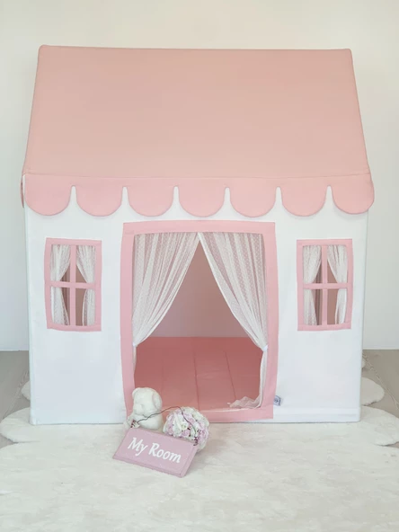 Pamuka Pembe-Beyaz Large Oyun Evi - 2