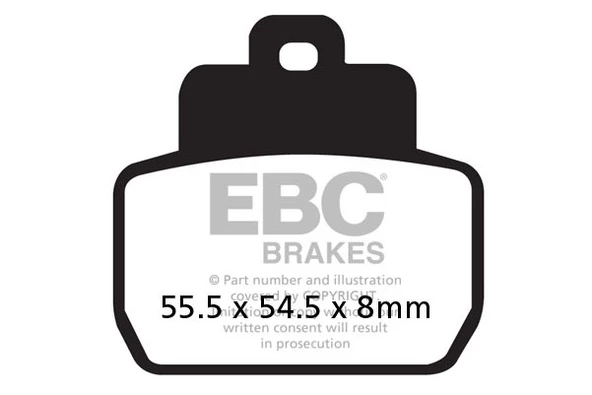 EBC SFA425 SCOOTER FREN BALATASI