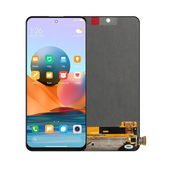 Fixist Xiaomi Redmi Note 10 Pro 5G ile Uyumlu Lcd Ekran Dokunmatik