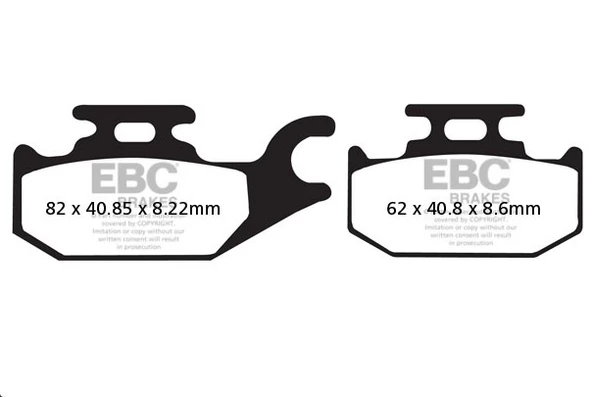 EBC SFA413HH SINTER SCOOTER PERFORMANS BALATASI