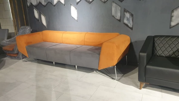 Elite Kumaş Çft Bekleme Salonu Takımı - 2