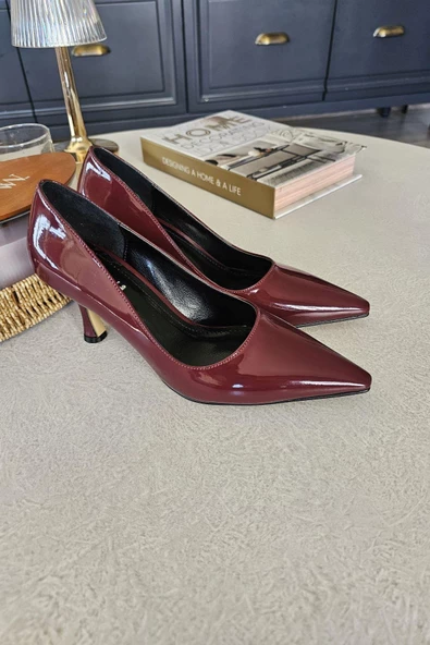 10 1401 Topukla Kadın Kadeh Topuklu Stiletto - 11