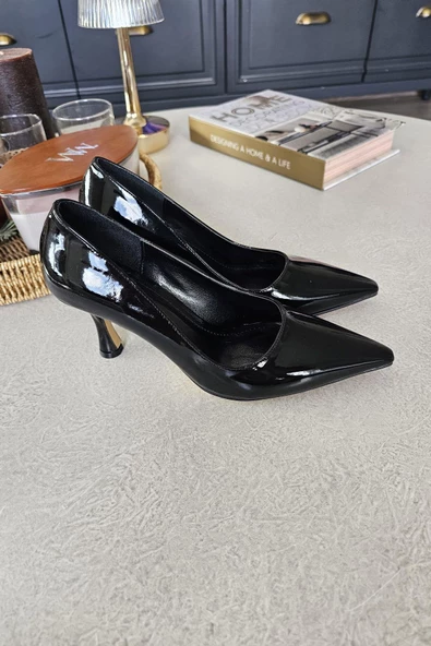 10 1401 Topukla Kadın Kadeh Topuklu Stiletto - 7