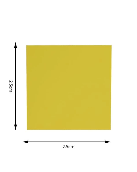Kamei Süper Şekilli Delgeç Kare 2.5 cm KM5810 - 5